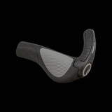 Ergon GP3 bike grips with adjustable 3-finger bar ends, designed for enhanced bike control and comfort.