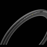 Pirelli P ZERO Race RS SmartEVO2 TechBELT clincher folding bead road bike tyre, close-up view showing tread and sidewall details.