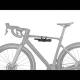 Topeak Mini Morph bike pump with fold-out foot pad and valve compatibility, capable of 160 PSI for bicycle inflation.