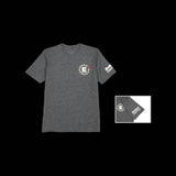 Enduro Bearings men's logo T-shirt in durable cotton, casual bike shirt, featuring the brand's logo on the front.