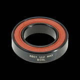 Enduro Bearings 6801 LLU MAX BO SL- ABEC3 suspension bearing, 12x21x5mm solid lubed component for bike maintenance.