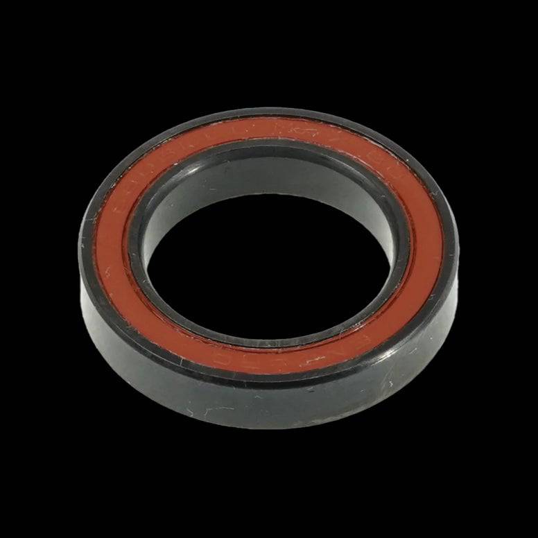 Enduro Bearings 6803 LLU MAX BO SL ABEC 3 black-oxide bearing, 17x26x5mm solid lubricant component for cycling or machinery.