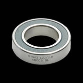 Enduro Bearings 61903 LLU/LLB ABEC-5 radial bike bearing, 17x30x7 mm, showing the bearing's metal and seal details.