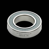 Enduro Bearings 61903 LLU/LLB ABEC-5 radial bike bearing, 17x30x7 mm, showing the bearing's metal and seal details.