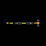 Jagwire Pro Quick-Fit Adapter for Hayes Stroker Black hydraulic brake system, showcasing the component for bicycle brake installation.