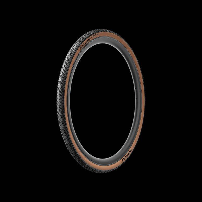 Pirelli Cinturato Adventure tubeless-ready gravel and off-road tire with rugged tread for mountain biking and off-road cycling.