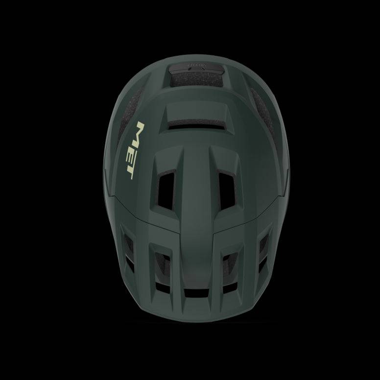 MET Shelter MIPS MTB helmet with advanced brain protection and ventilation, featuring a sleek design and adjustable straps.