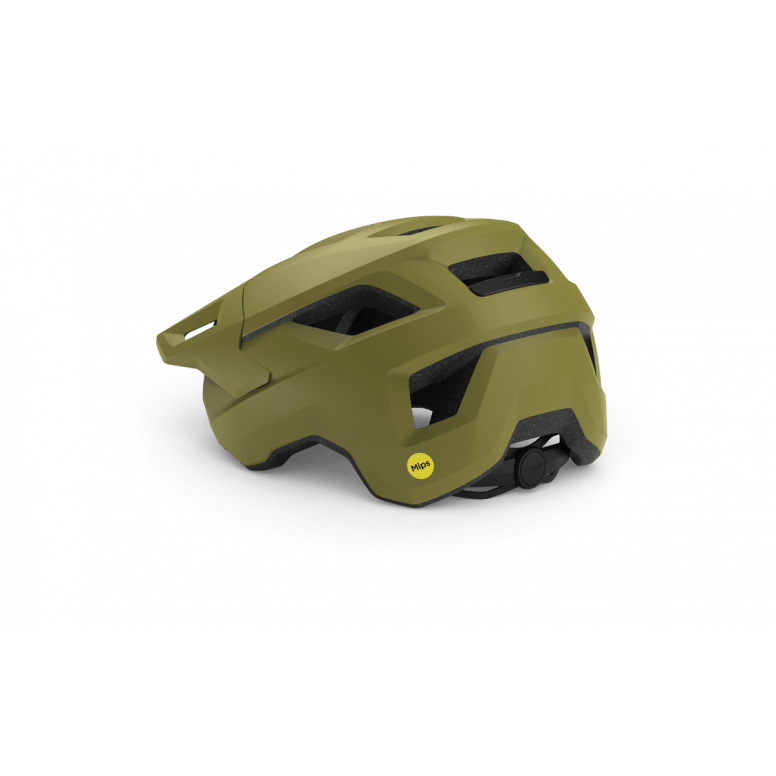 MET Shelter MIPS MTB helmet with advanced brain protection and ventilation, shown from the front with adjustable straps and ventilation openings.