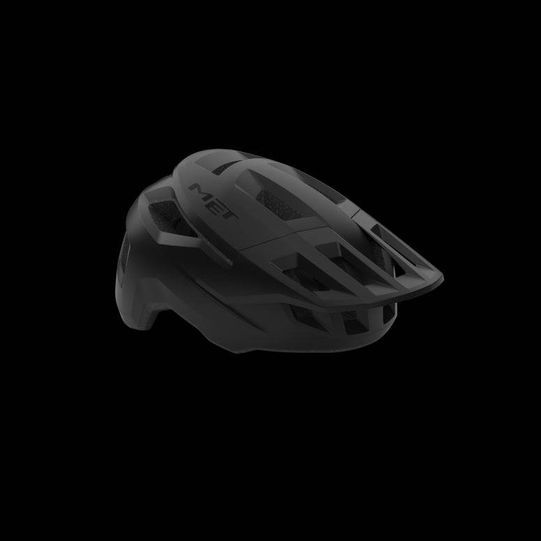 MET Shelter MTB helmet with Safe-T Sport fit system and ventilation, featuring a secure fit and breathable design for mountain biking.