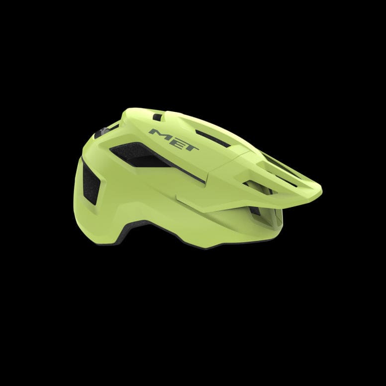MET Shelter MTB helmet with Safe-T Sport fit system and ventilation, featuring adjustable straps and aerodynamic design.