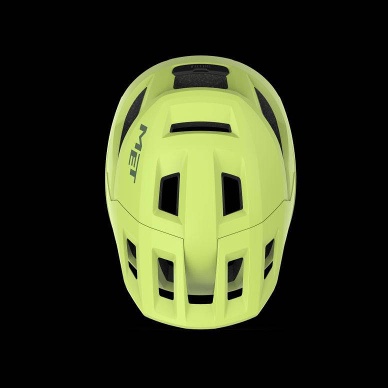 MET Shelter MTB helmet with Safe-T Sport fit system and ventilation, showcasing a sleek, durable cycling helmet with adjustable straps.
