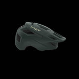 MET Shelter MTB helmet with Safe-T Sport fit system and ventilation, shown in a close-up view of the helmet's design and features.