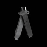 Topeak POWER LEVER II bike tool with chain hook and detachable tyre levers, black workshop tool for bike maintenance.