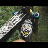 All Mountain Style front fork mudguard, lightweight and durable bike fender designed as mountain bike accessories.