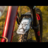 All Mountain Style front fork mudguard for bikes, lightweight and durable accessory to protect against mud and debris during rides.