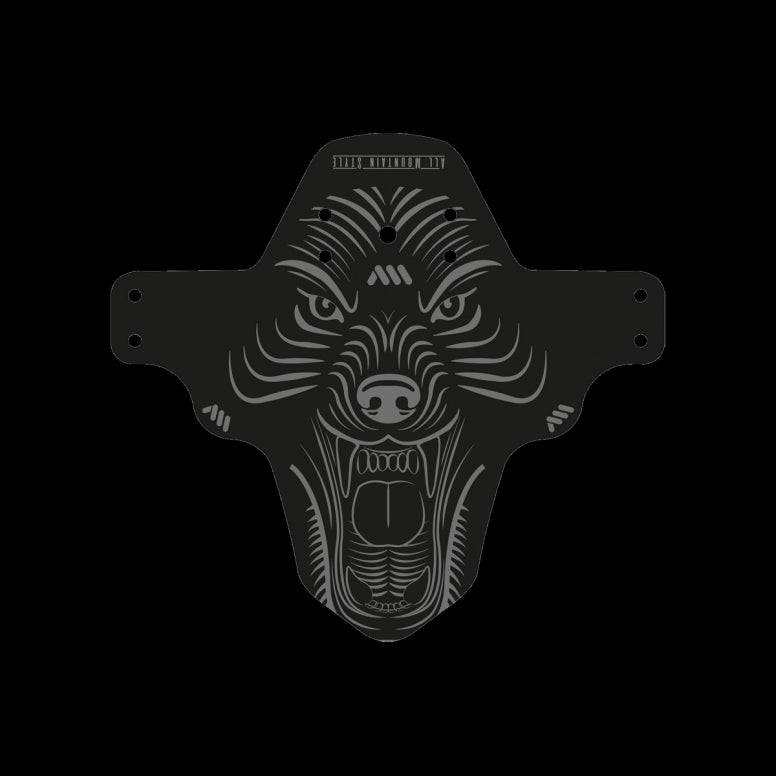 All Mountain Style front fork mudguard for bikes, lightweight and durable accessory to protect against mud and debris.