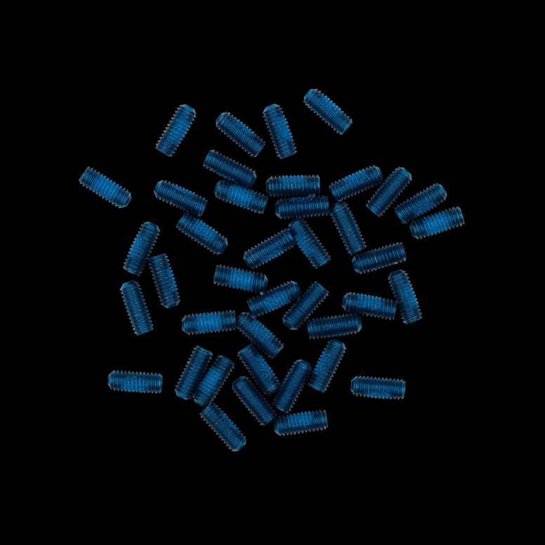 Crankbrothers pedal pin kit with 40 replacement pins for Stamp, Mallet, Doubleshot, and 5050 bike pedals.