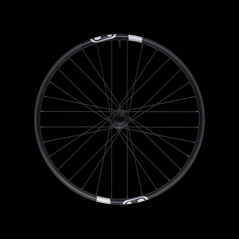 Crankbrothers Synthesis Alloy 2.0 Enduro MTB rear wheel component with alloy construction and durable spokes.