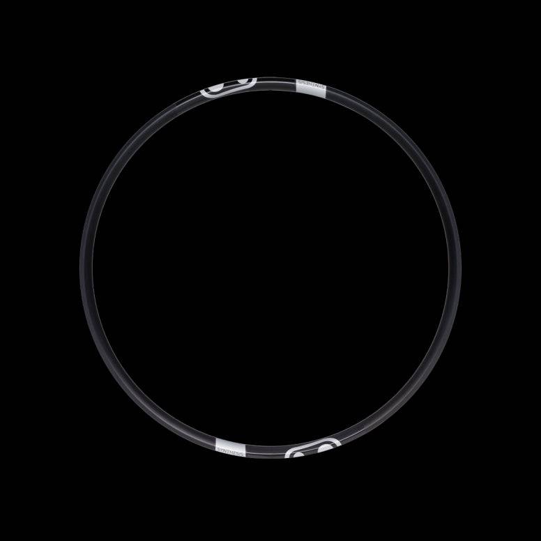 Crankbrothers Synthesis Alloy 2.0 Enduro MTB rim showing a lightweight, durable alloy wheel component for mountain biking.