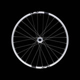 Crankbrothers Synthesis Alloy 2.0 Enduro front wheel with Industry Nine 15x110mm hub, mountain biking component.