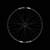 Crankbrothers Synthesis Alloy 2.0 front wheel with Industry Nine 15x110mm hub for e-bike MTB, showing the wheel and hub details.