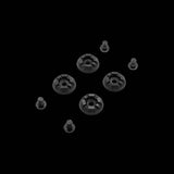 Fizik toe studs kit for Terra Atlas and Vento Ferox carbon MTB shoes with metal cleats and screws for mountain biking footwear.