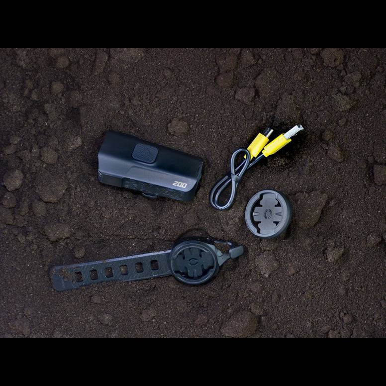 Moon Sport VELA (200lm) Black | Swinnerton Cycles