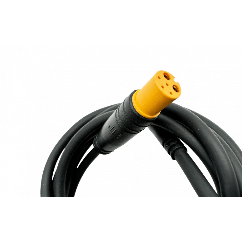 Moon Sport Black E-BIKE cable for Brose E-Power 1000 & 2000 lights, 1.2m or 1.5m accessory cable for electric bikes.