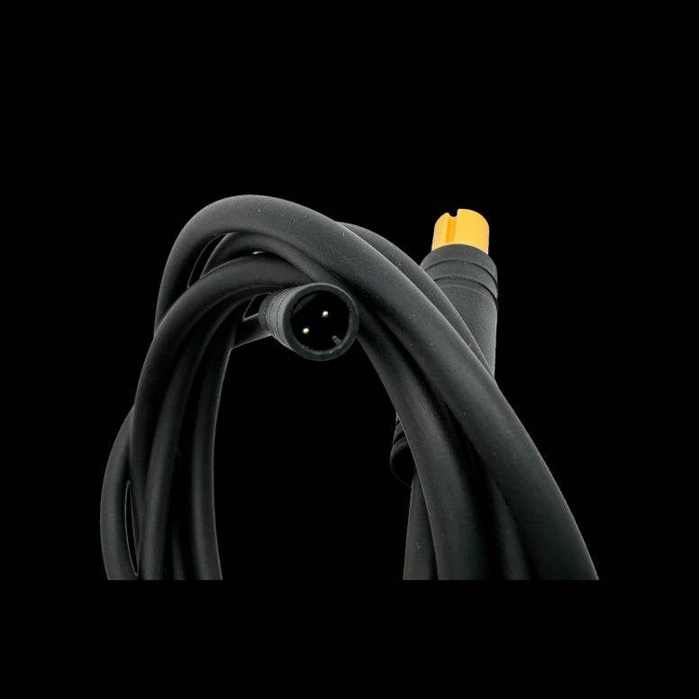 Moon Sport Black E-BIKE cable for Brose E-Power 1000 & 2000 lights, 1.2m or 1.5m accessory for electric bikes