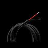 Moon Sport Shimano E-Bike cable for E-Power 1000 & 2000 lights, 1.2m black accessory for e-bike lighting systems.