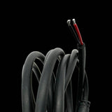 Moon Sport Shimano E-Bike cable for E-Power 1000 & 2000 lights, 1.2m black e-bike accessories, durable Shimano compatible cable.