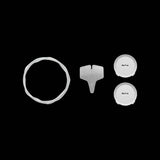 Fizik BOA Li2 Dial B replacement kit for Vento Infinito and Stabilita carbon cycling shoes, includes dial and cable components.