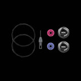 Fizik BOA IP1 replacement dial kit for cycling shoes, compatible with select Fizik models, featuring adjustable fit and secure closure.