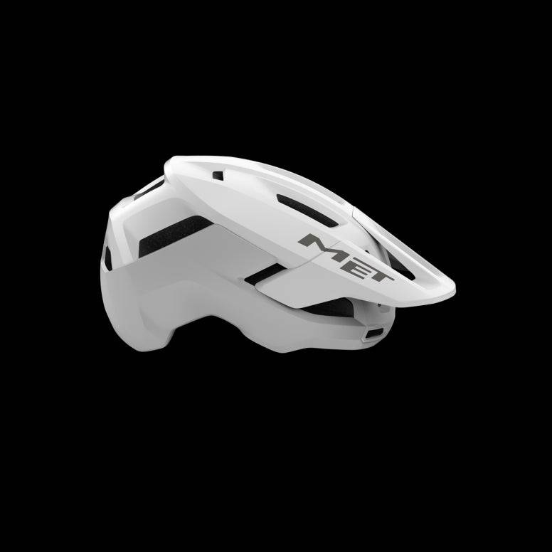 MET Terrae MIPS MTB helmet featuring Safe-T Heta fit system and NTA 8776 certification, shown from the front view.
