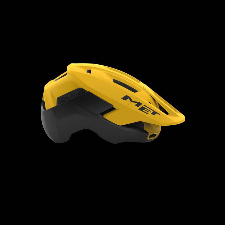 MET Terrae MIPS MTB helmet with Safe-T Heta fit system and NTA 8776 certification, showing the helmet's design and ventilation.