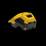MET Terrae MIPS MTB helmet with Safe-T Heta fit system and NTA 8776 certification, shown from the front with ventilation openings.