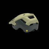 MET Terrae MIPS MTB helmet with Safe-T Heta fit system and NTA 8776 certification, shown on a model with adjustable straps and ventilation.