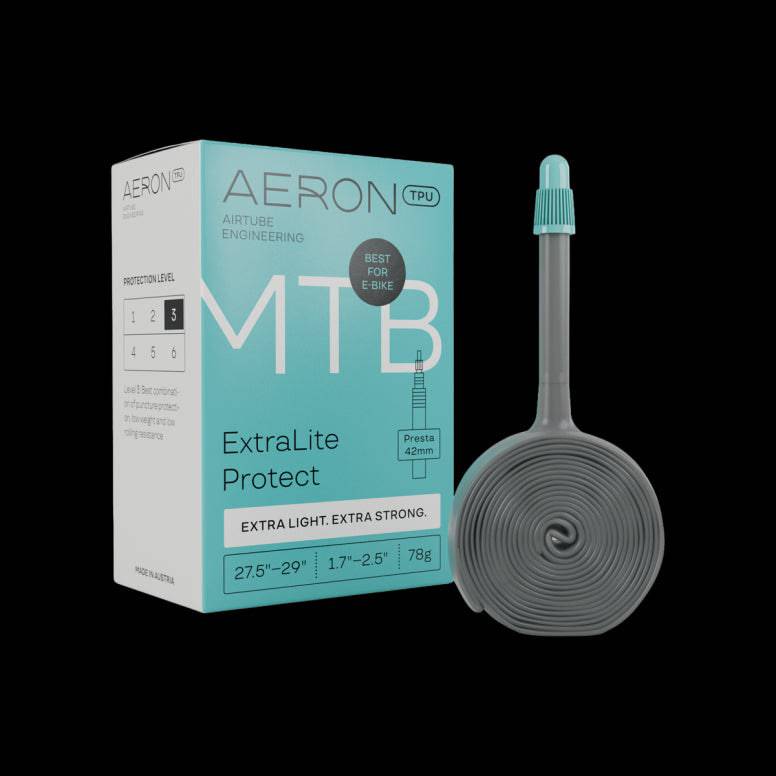 Aeron TPU MTB - ExtraLite Protection Grey 27.5"-29" x 1.7"-2.5" ExtraLite Protect Presta | Swinnerton Cycles