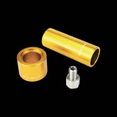Enduro Bearings BRT-041 blind bearing extraction kit with gold spacers for hub maintenance, workshop tool for bike hubs.