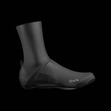 Fizik waterproof cycling overshoes for road and off-road riding, providing protection and weather resistance for cycling shoes.