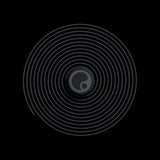 Ergon BT Orthocell black bar tape for road, allroad, and gravel bikes, showing textured surface and ergonomic design.