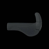 Ergon GS2 Evo ergonomic bike grips with adjustable two-finger bar ends for comfort on cycling components.