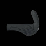 Ergon GS3 Evo ergonomic cycling handlebar grip with adjustable bar end, designed for touring and mountain biking.