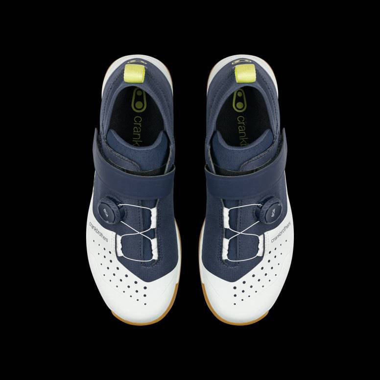 Crankbrothers Mallet Trail Boa mountain bike shoes with BOA closure system and cleats, designed for trail riding and cycling.