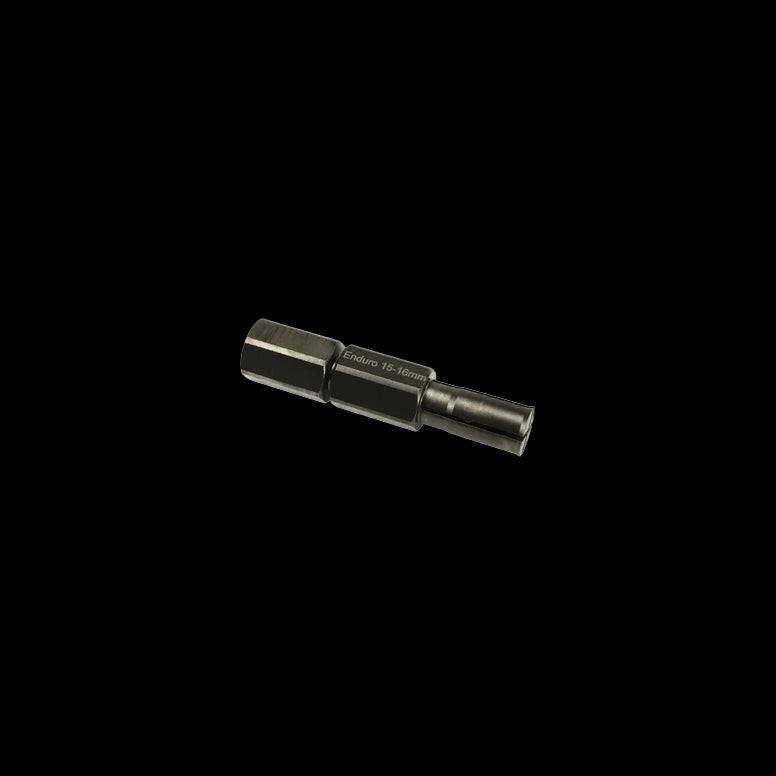 Enduro Bearings chromoly blind hole bearing puller for BBT-222, BBT-200, and BBT-100 sets, used for workshop bike maintenance.