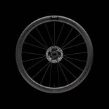 Scope Cycling R4 V2 45mm road wheelset with aerodynamic, tubeless-ready rims for high-performance cycling.