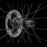 Scope Cycling R6.A V2 65mm allroad wheelset with tubeless-ready, aerodynamic design, shown with spokes and rim details.