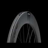 Scope Cycling R8.T V2 85mm TT wheelset for triathlon and time trial bikes, showcasing aerodynamic carbon wheels with deep rims.