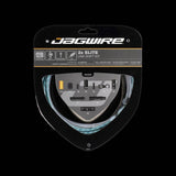 Jagwire Elite Link Shift Kit 2x Celeste for high-performance bicycle shifting, featuring compressionless bike cable components.
