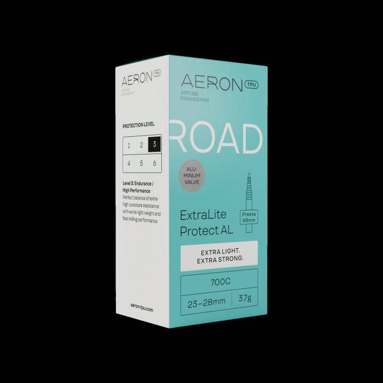 Aeron TPU Road - ExtraLite Protect - Alloy Valve